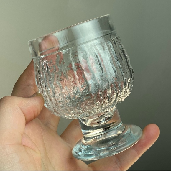 Three Vintage Scandinavian Drinking Glass, Riihimäki Kehrä, Nanny Still, Finland - Picture 9 of 13